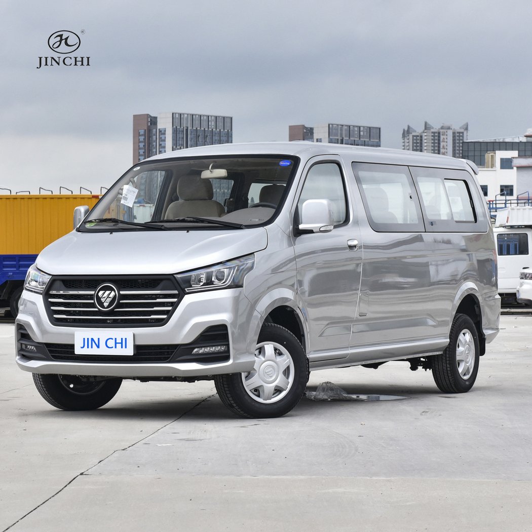FOTON Mini Van Chinese Petrol Engine 5 MT Transmission 7/8/9 Passenger 4*2 Micro Bus Truck Used Cars
